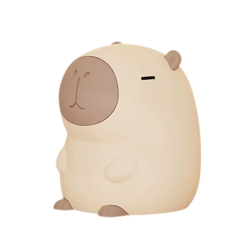 Kapibara Silicone Night Light Creative Atmosphere Light Birthday Gift Christmas Gift Pat Light