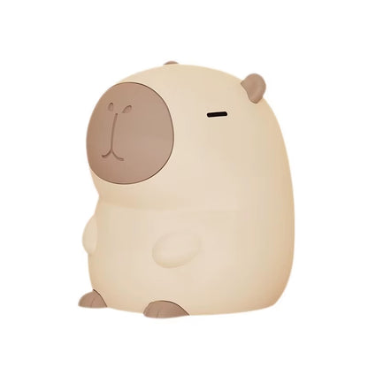 Kapibara Silicone Night Light Creative Atmosphere Light Birthday Gift Christmas Gift Pat Light